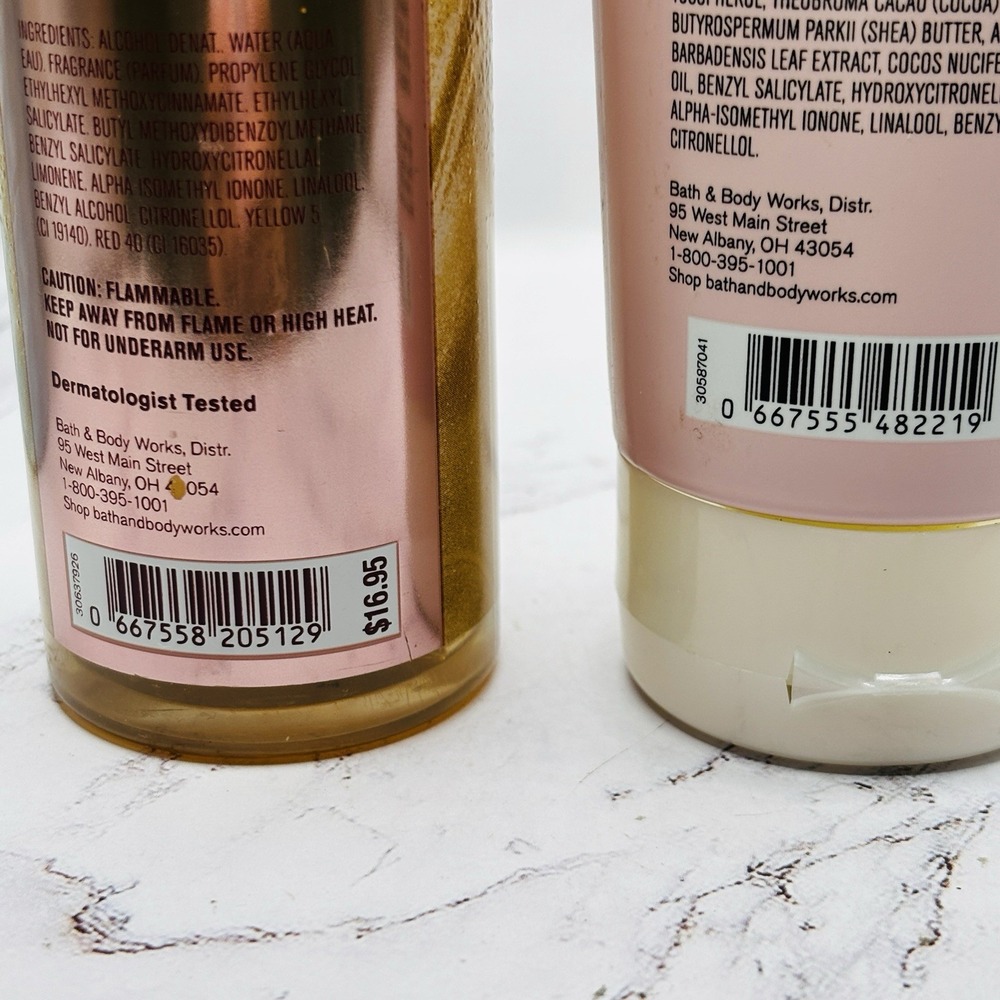 Bath & Body Works In The Stars Fine Fragrance Mist & Body Cream Set New - Picture 6 of 7